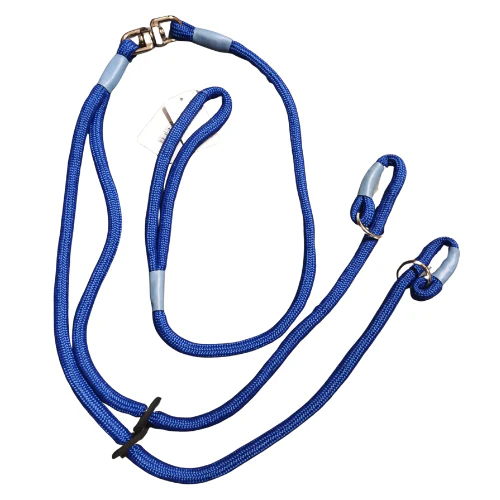 3 Strand Dog Lead | Braided Slip Lead | Rubber Stop | 8mm | 1.5m - Image 3