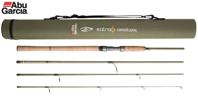 Abu Garcia | Salmo Seeker Travel Spinning Rod | 10ft ML | 15-32g | 4pc