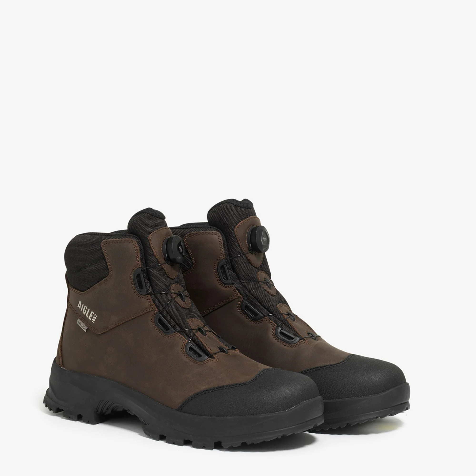 Aigle | Laforce No Lace | Dark Brown - Image 2
