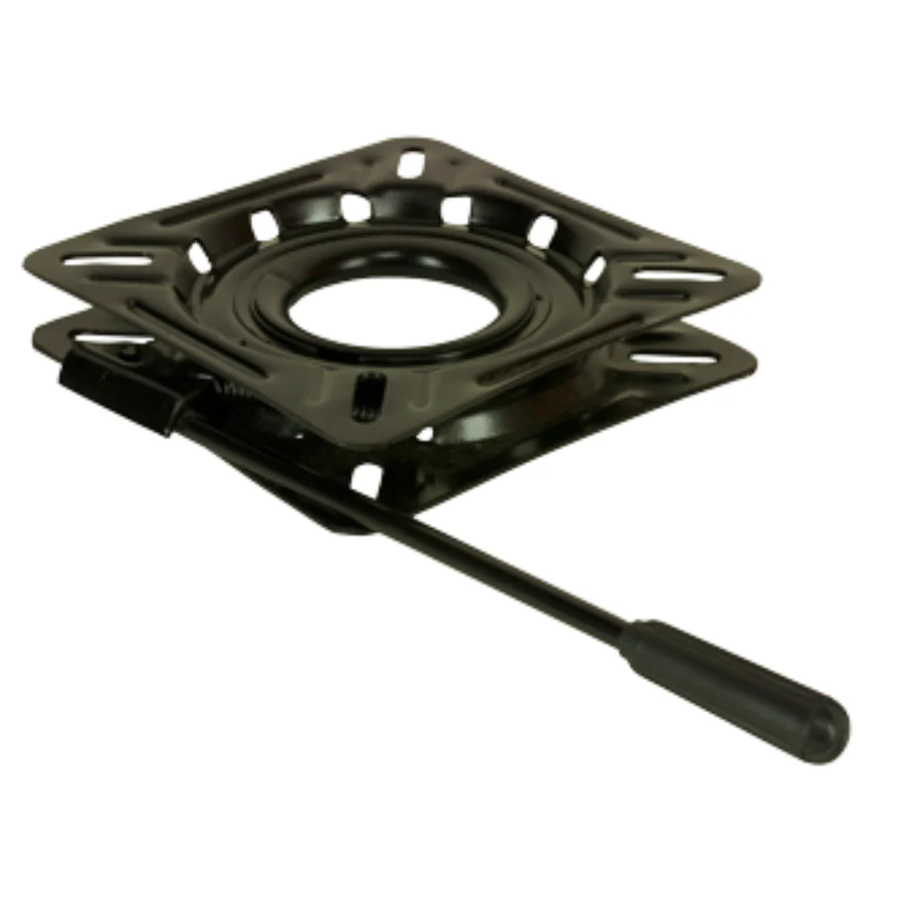 allpa | Painted Steel seat swivel with lock | black