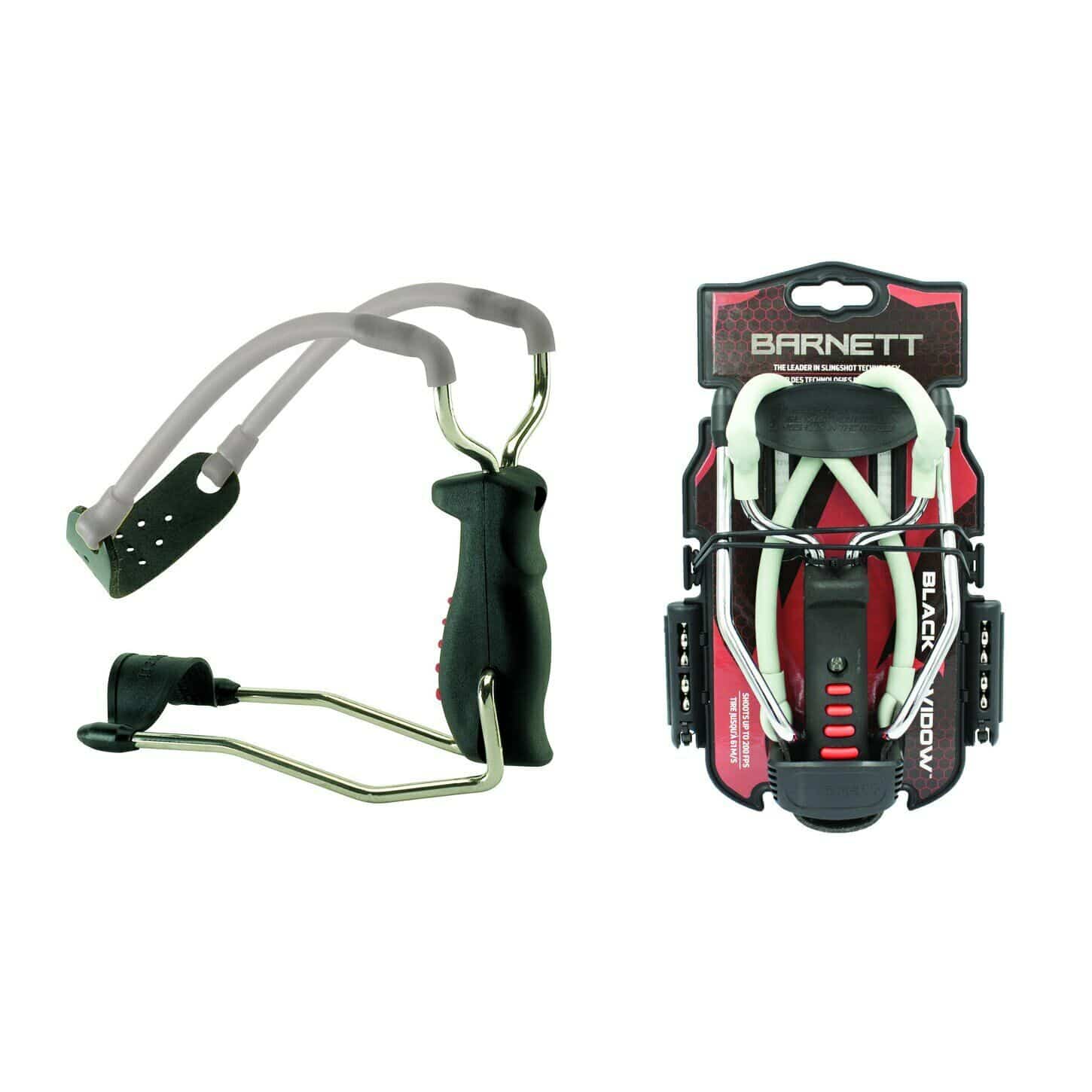 Barnett Black Widow Soft Grip Folding Slingshot