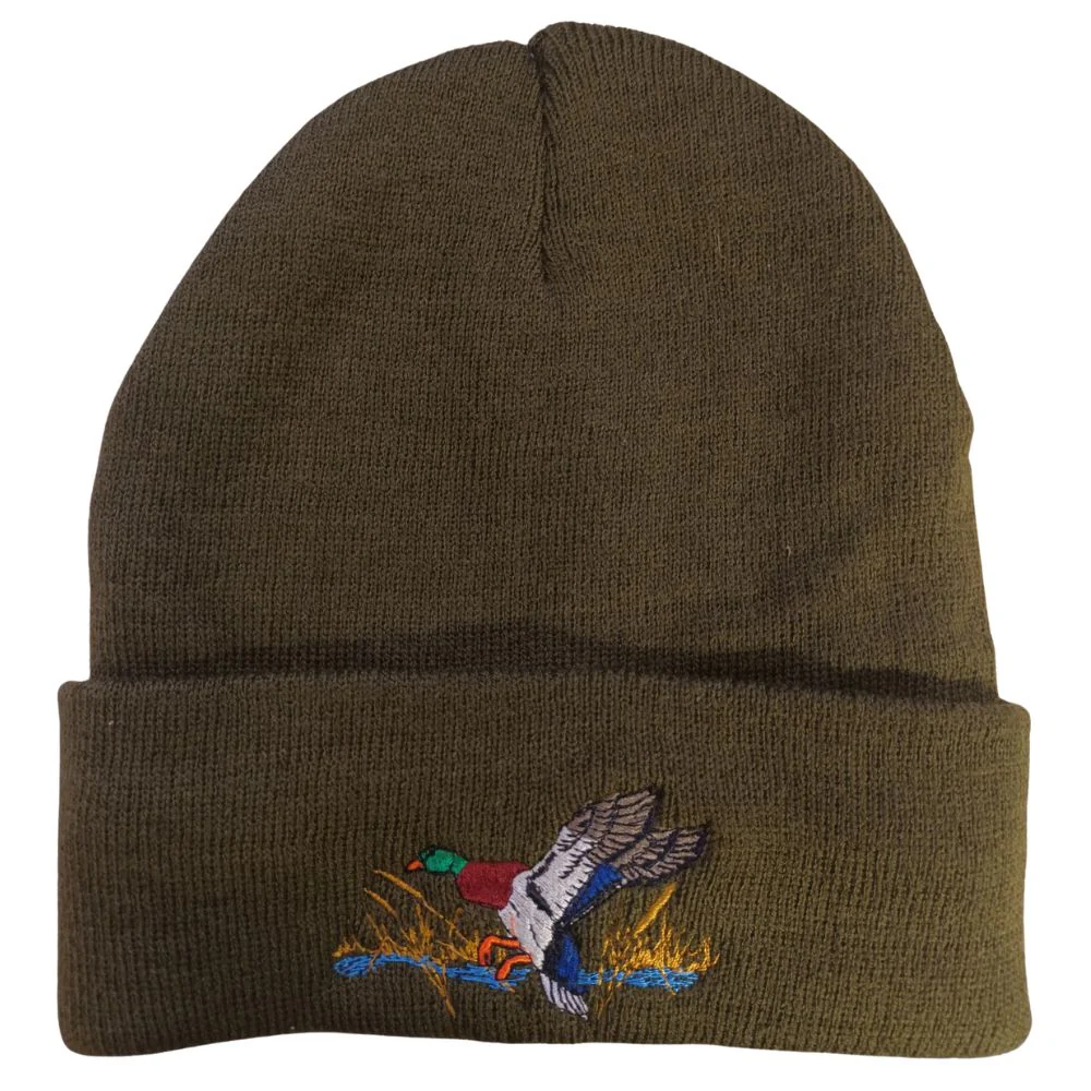 Beechfield | Cuff Logo Beanie | Moss Green - Image 3