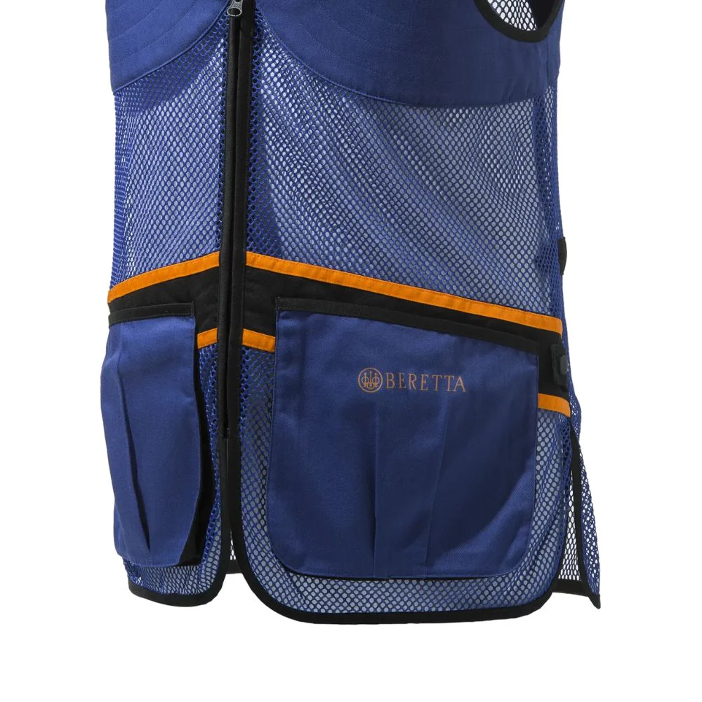 Beretta | Unisex Full Mesh Vest | Skeet Blue - Image 5