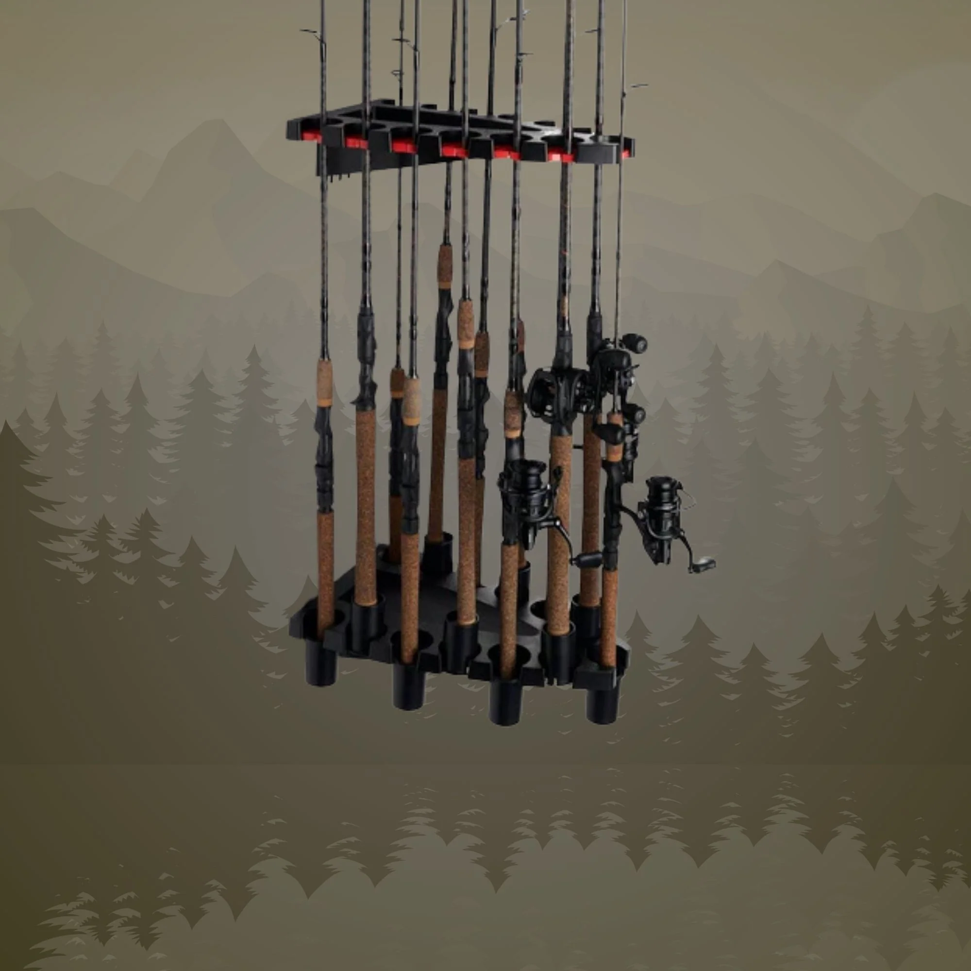 Sniper Rod + Lures + Rod Rack Bundle - Image 2