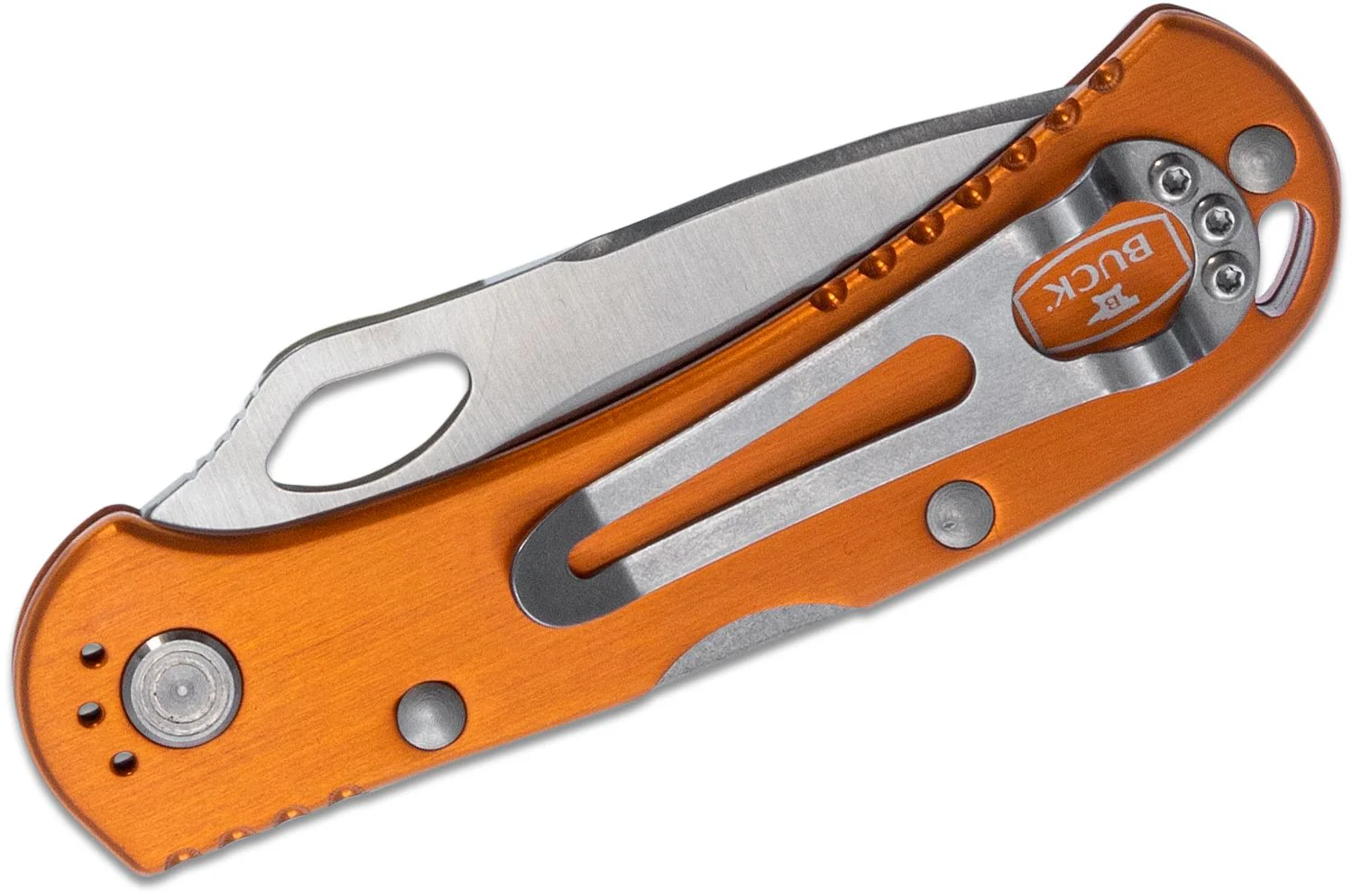 Buck | 722 Spitfire Knife | Non-Serrated | Orange | Knife - Image 3