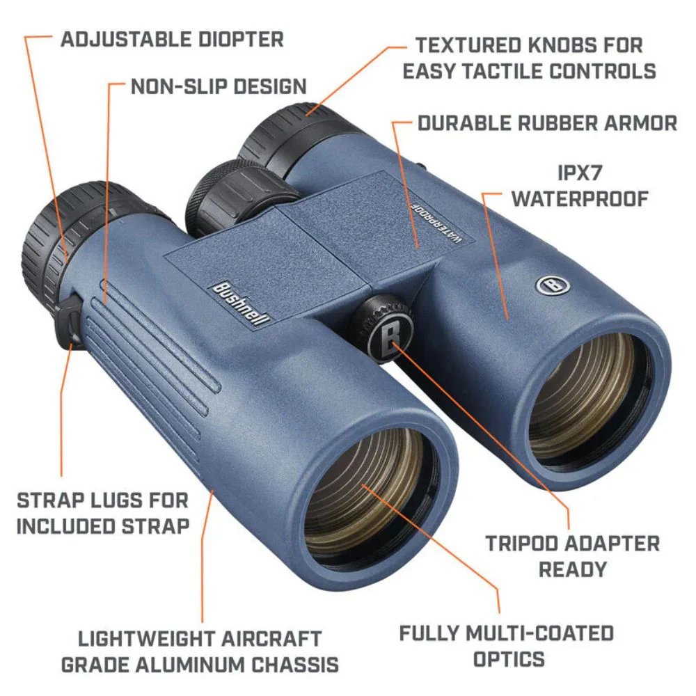 Bushnell | H20 Roof Binoculars 10x42 - Image 3