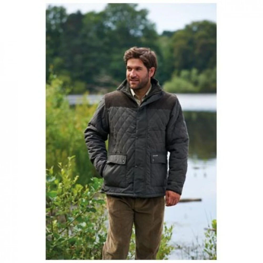 Champion | Country Estate | Lewis Quilted Jacket Green - Image 3
