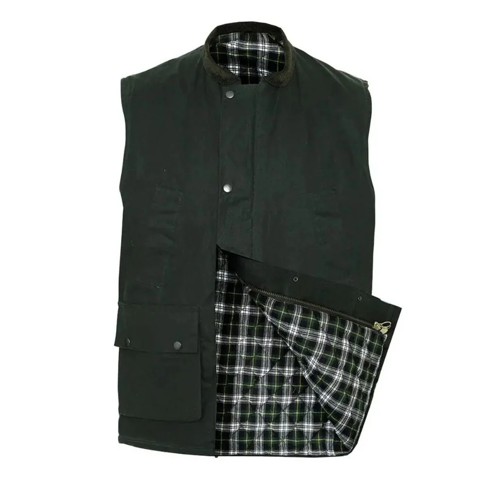Champion | Lanark Wax Bodywarmer | Green