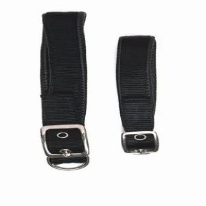 Chanelle | Padded Nylon Collar | Black
