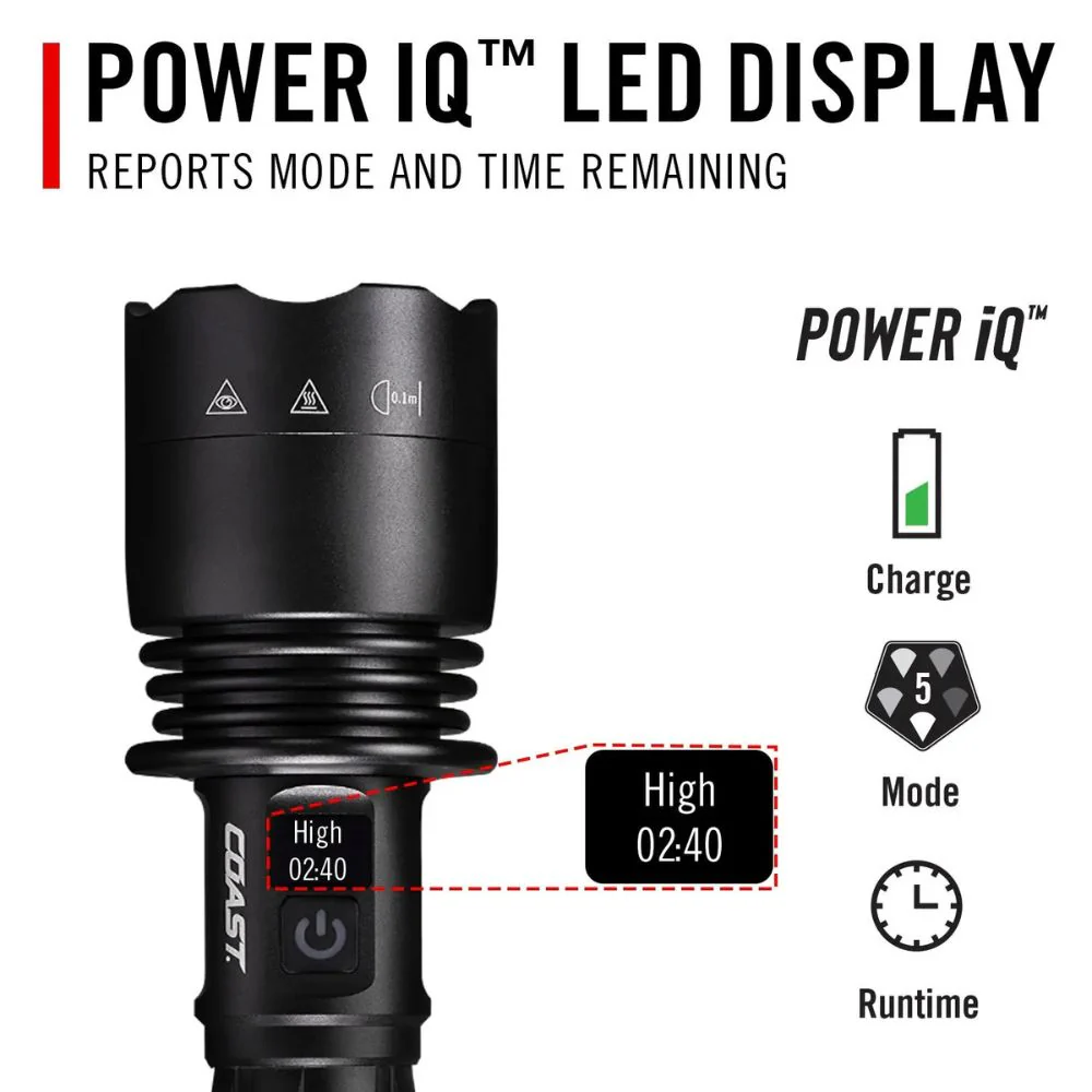 Coast | XP40R Rechargeable Flashlight - Image 8