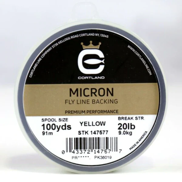 Cortland | Micron Fly Line Backing | 91m | 9.0kg - Image 2