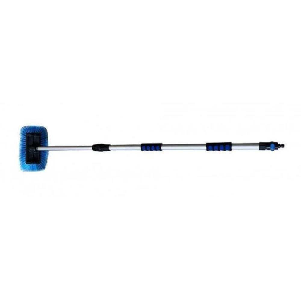 Crosseven | Blue 12" PVC Deck Washing Brush - Image 3