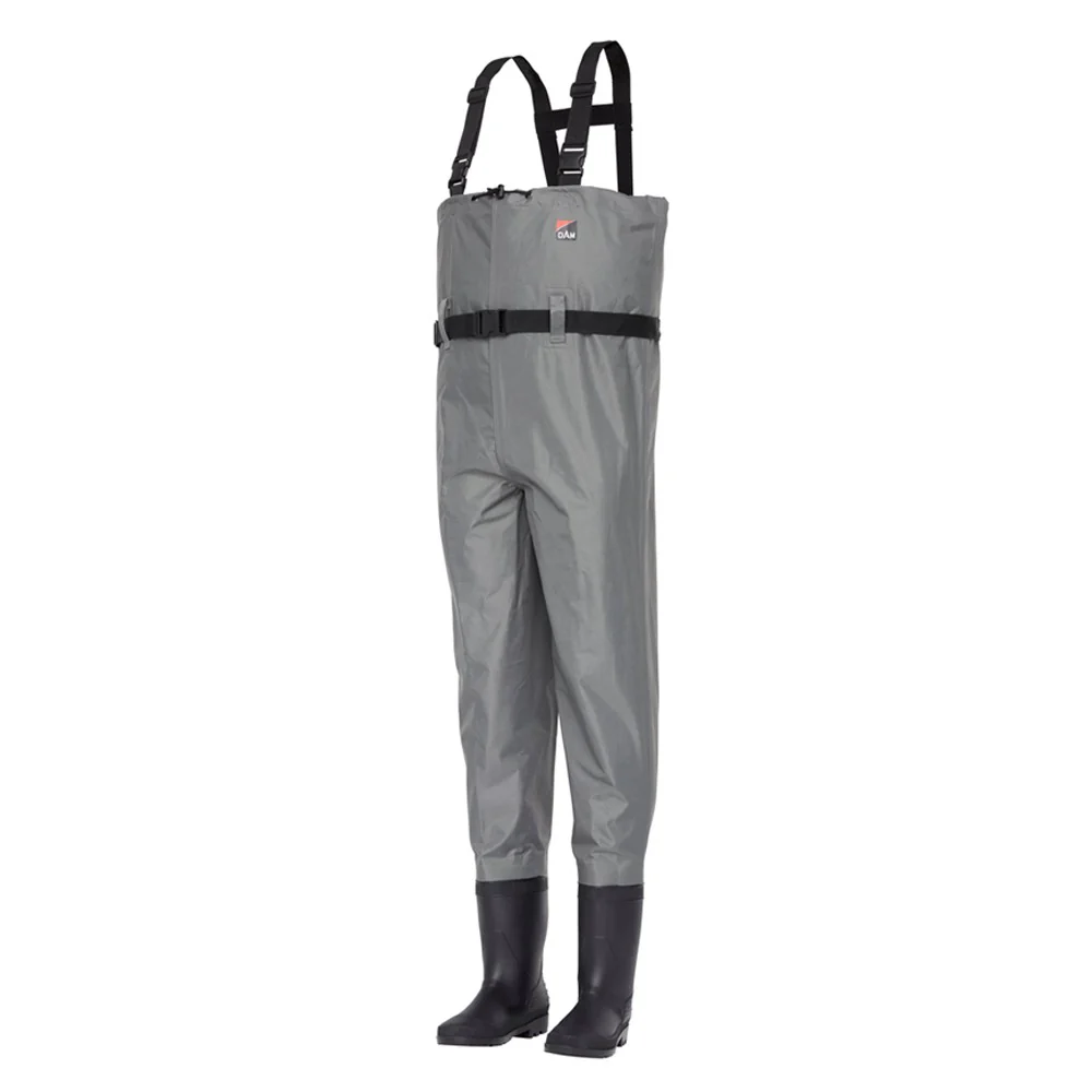 Dam | Nylon Chest Waders | Light Grey