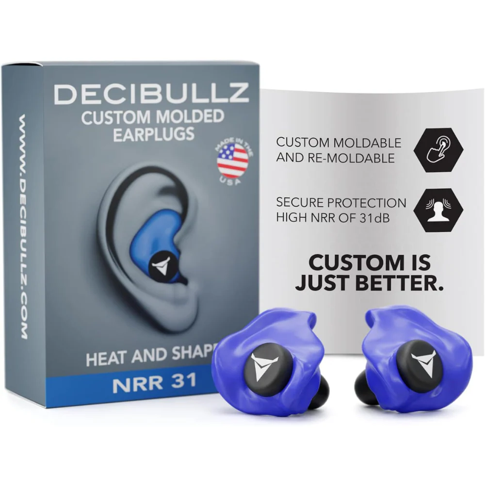 Decibullz | Custom Molded Earplugs, 31dB Highest NRR, - Image 3