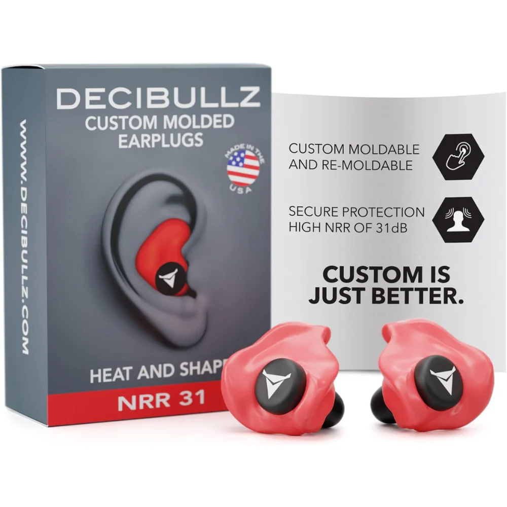 Decibullz | Custom Molded Earplugs, 31dB Highest NRR, - Image 4