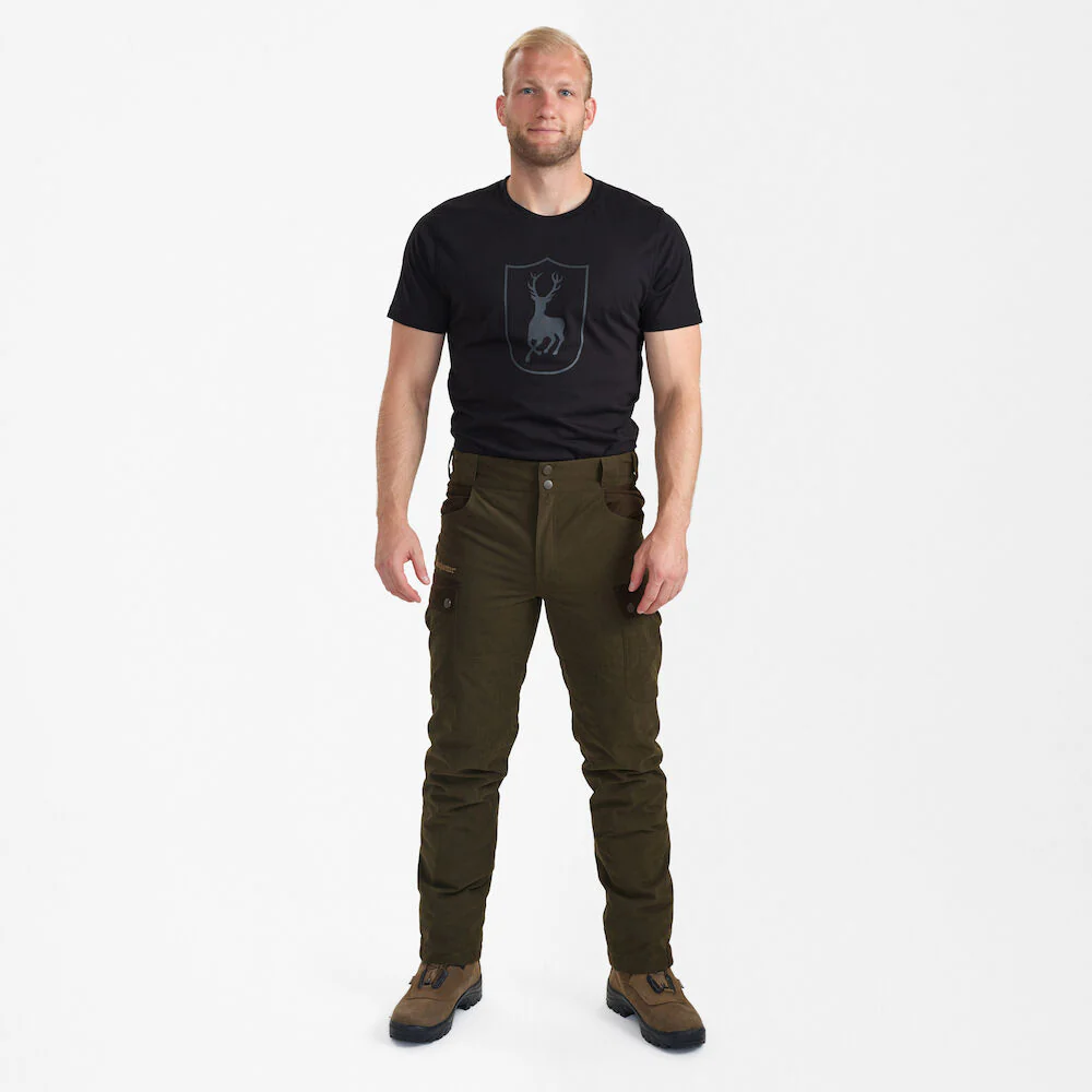 Deerhunter | Eagle Trousers | Tarmac Green - Image 3