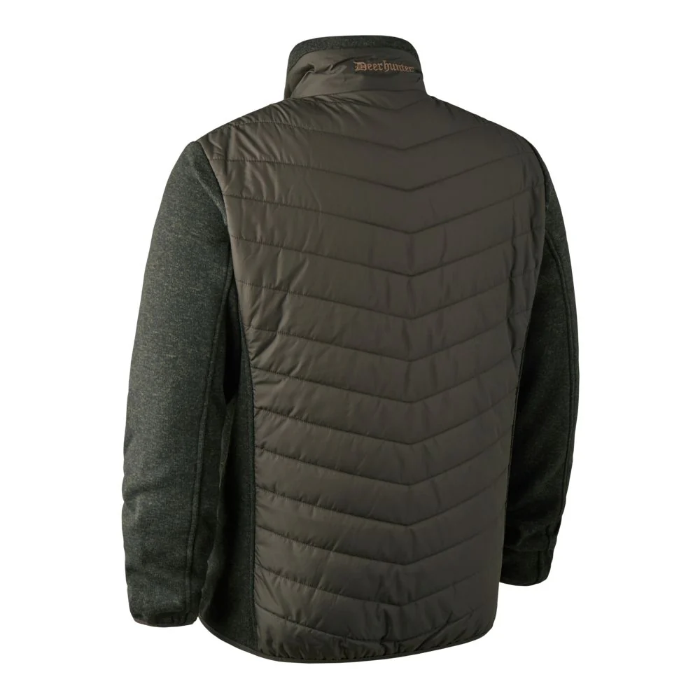 Deerhunter | Knitted Sleeved Moor Padded Jacket | Timber - Image 2