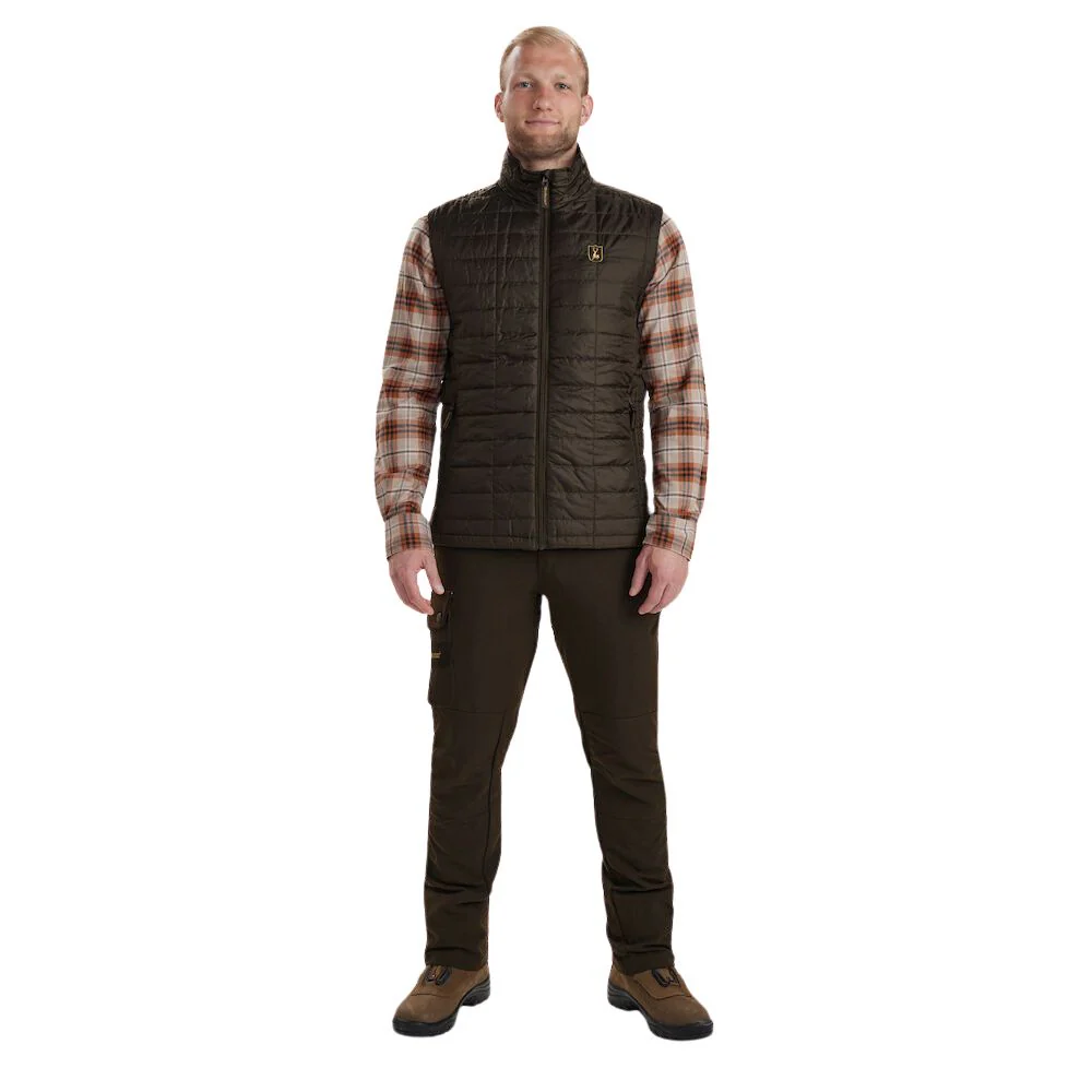 Deerhunter | Muflon Packable Waistcoat | Wood - Image 3
