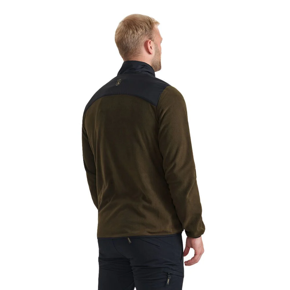 Deerhunter | Northward Fleece Jacket | Chestnut Brown - Image 4