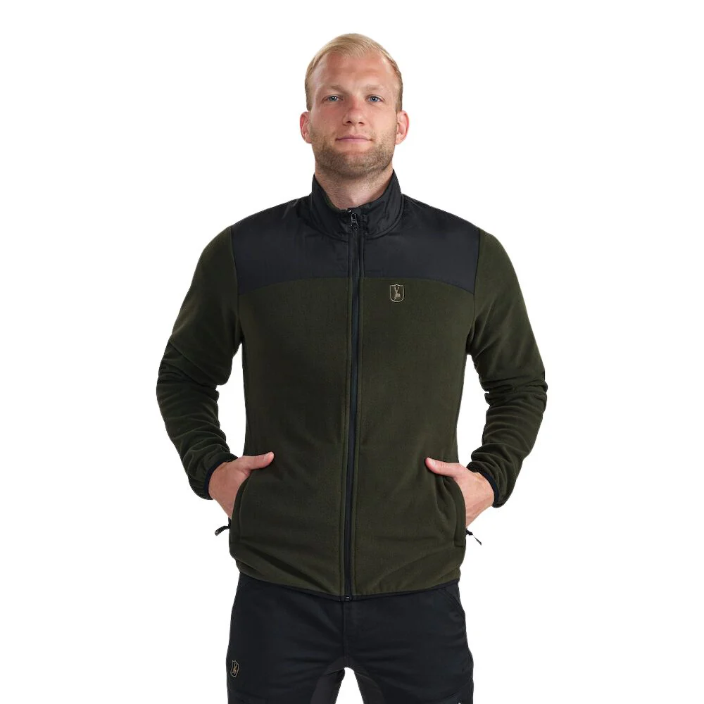Deerhunter | Northward Fleece Jacket Rifle green - Image 5