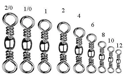 Dennett | Black Barrel Swivels 10 per Bag