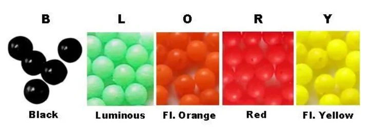 Dennett | Fluo and Lumi Beads | 4mm