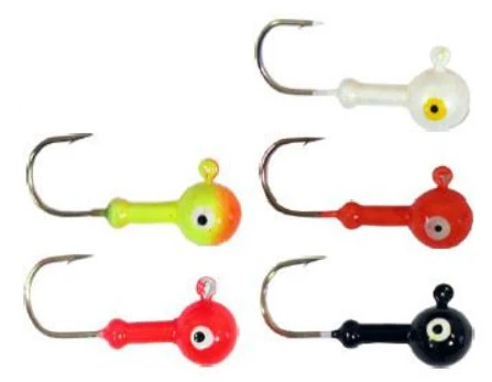 Dennett | Round Jig Heads | Assorted Colours