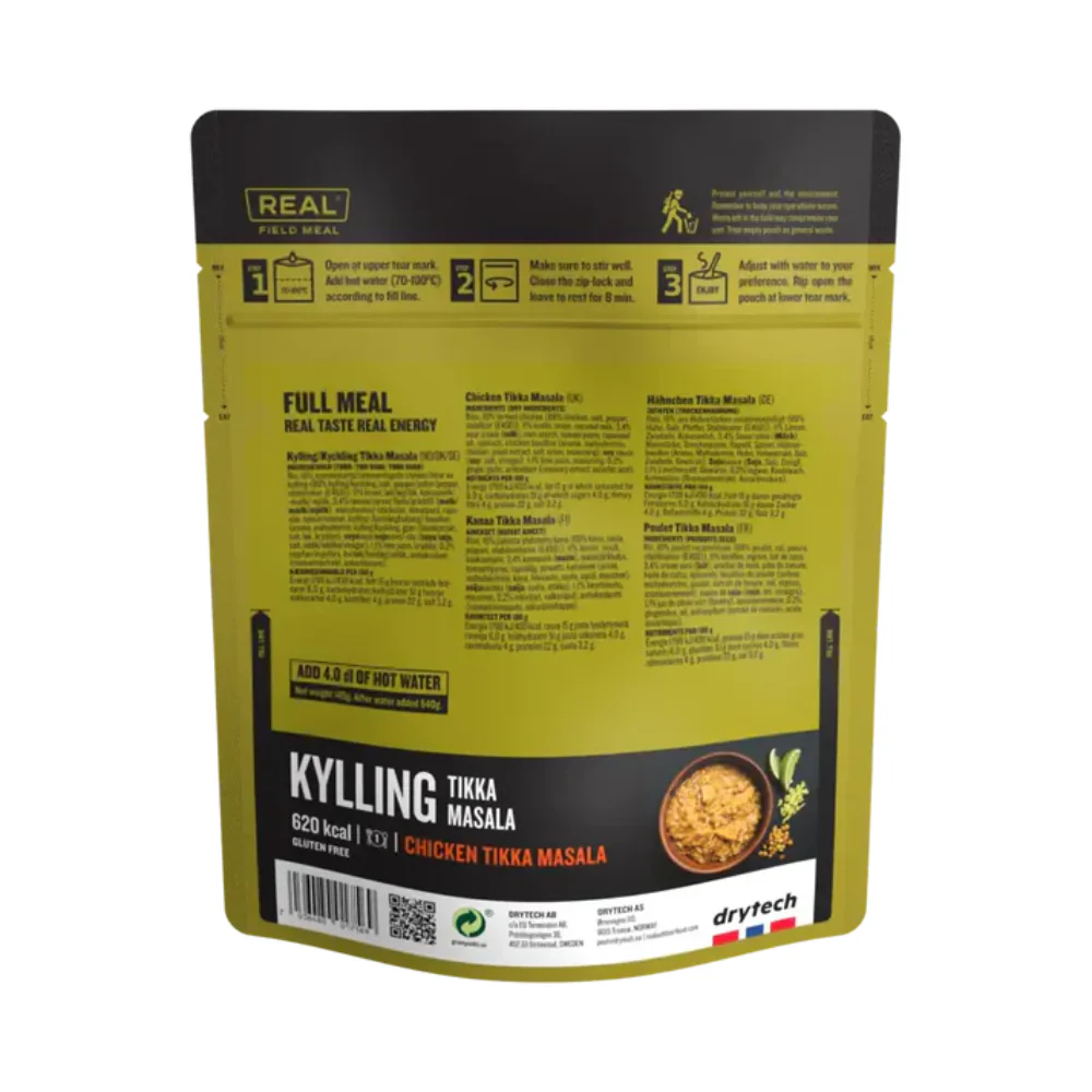 Drytech | REAL Field Meal | Chicken Tikka Masala | Upgraded Recipe - Image 3