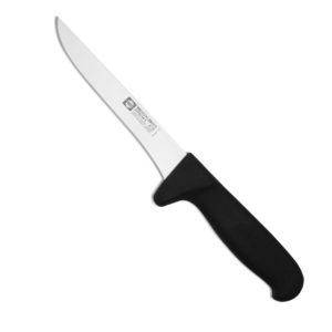 Eicker 5" Black Straight Knife | Fixed Blade