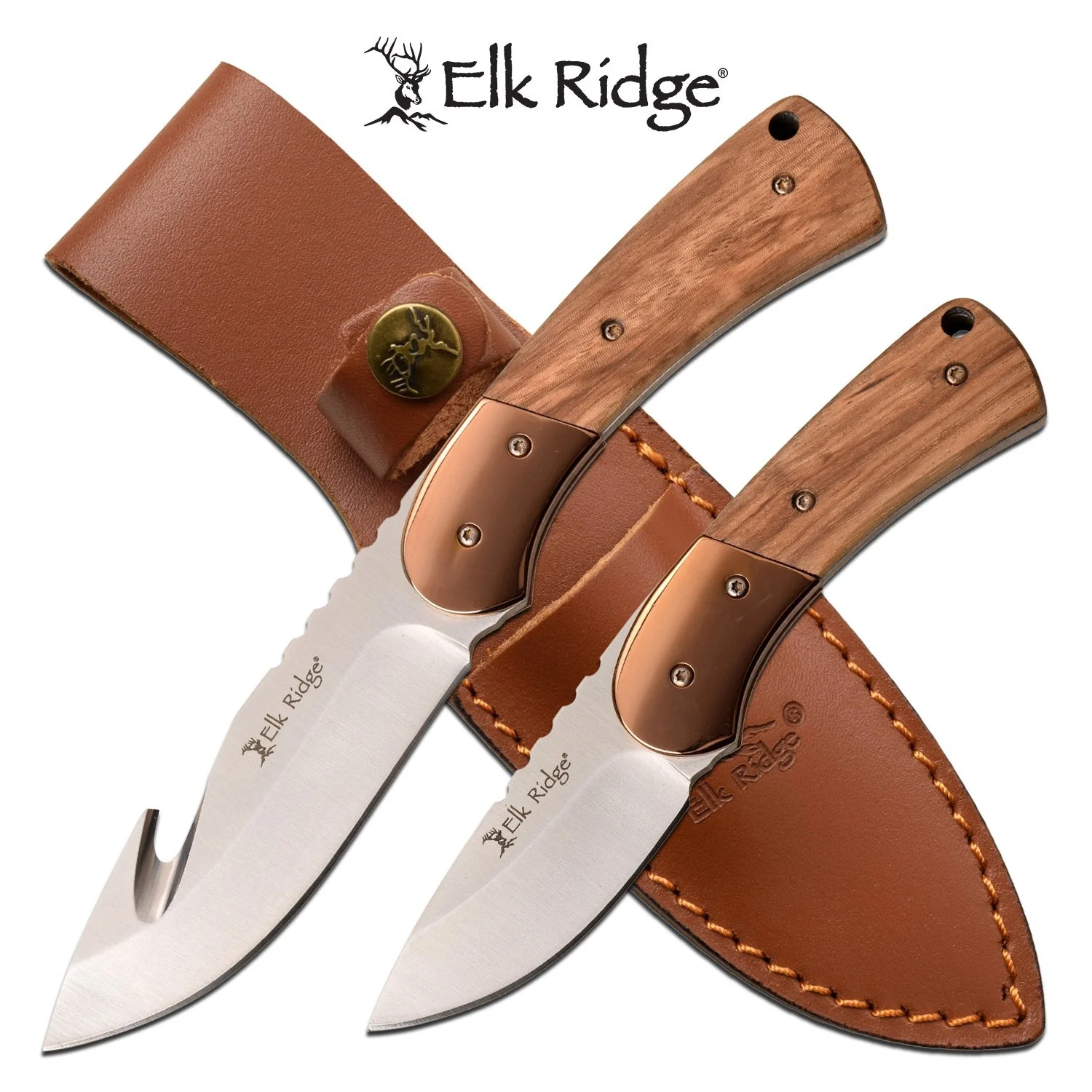 Elk Ridge | Fixed Blade Knife | 2pce Set