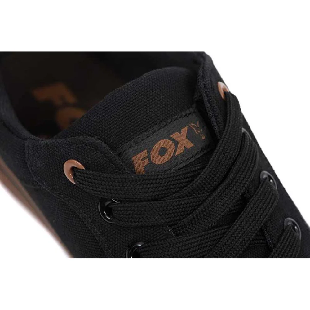 Fox | Black Canvas Shoes - Image 4