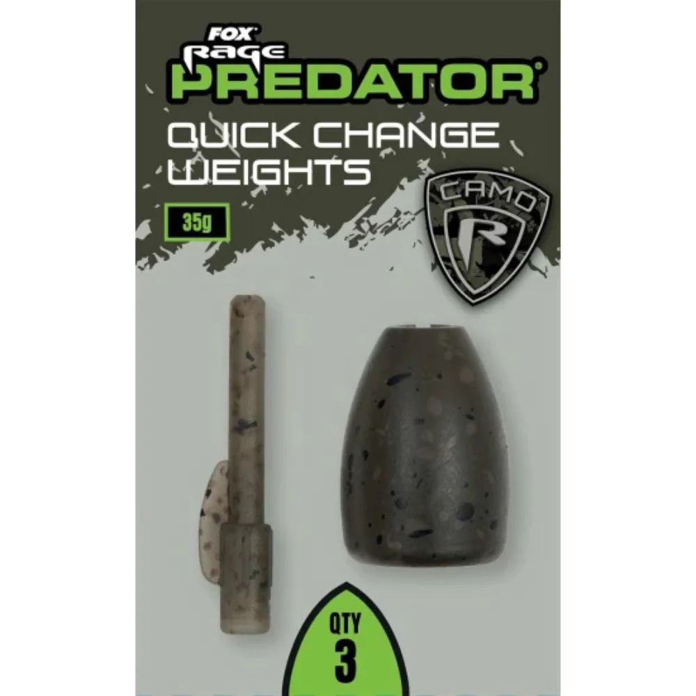Fox Rage | Predator Camo Quick Change Weights - Image 2