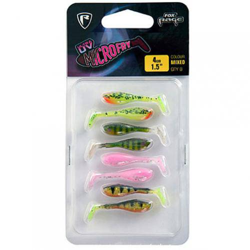 Fox Rage | Ultra UV | Microfry | 4cm | 8 pcs