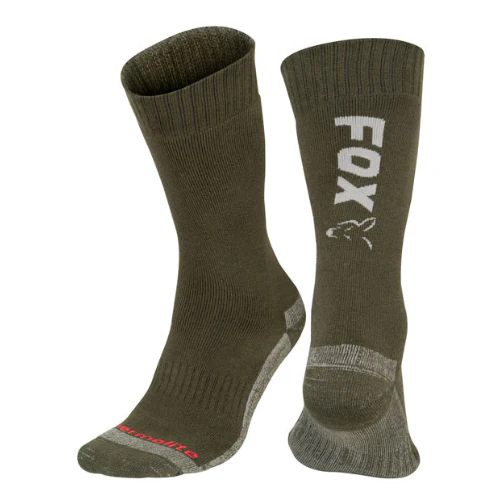 Fox | Thermolite Long Socks | Green/Silver