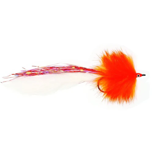 Fulling Mill | Pike Bunny White Orange