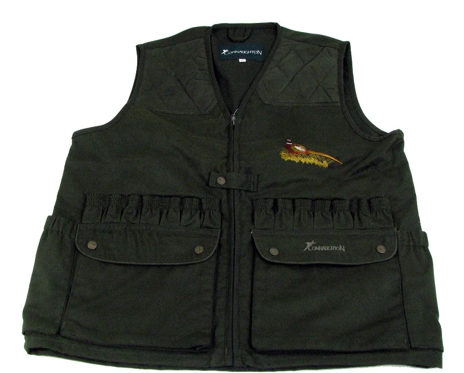 Gamekeepers Waistcoat | Pheasant Embroidery