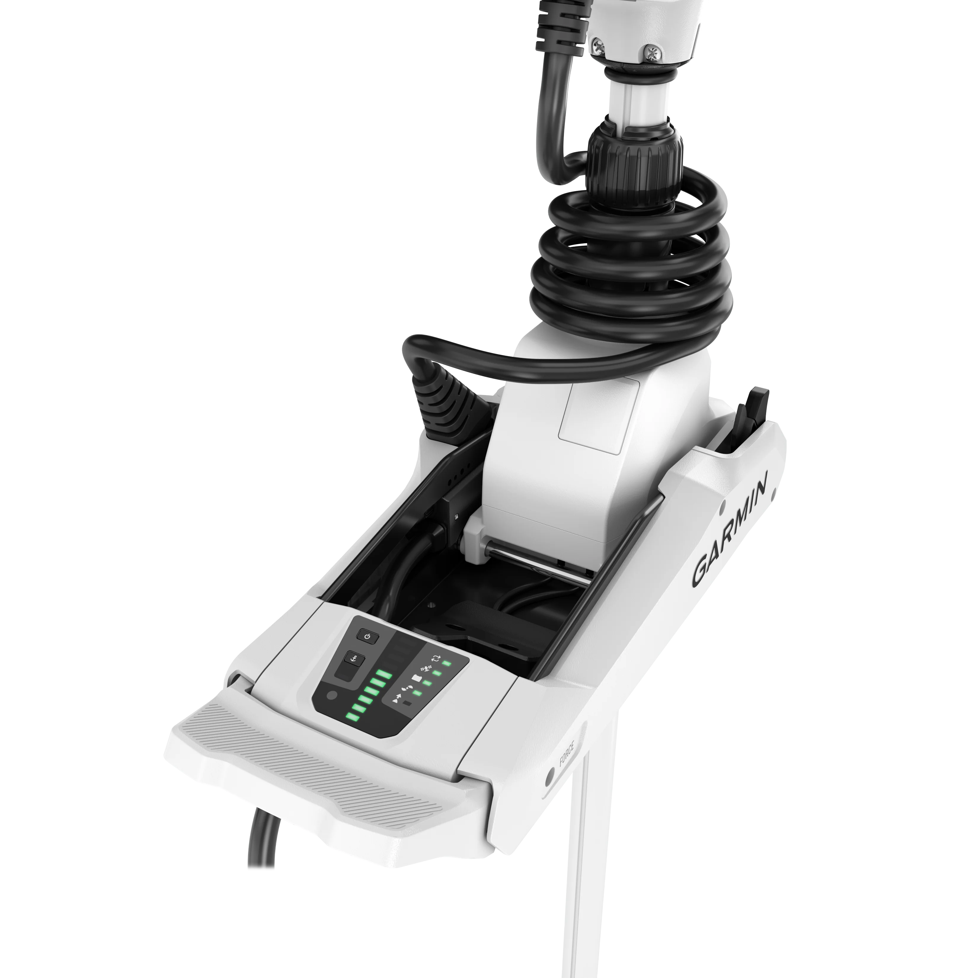 Garmin Force® | Kraken Trolling motor | White Trolling Motor with GT56UHD-TR Transducer | *PRE-ORDER - Image 5
