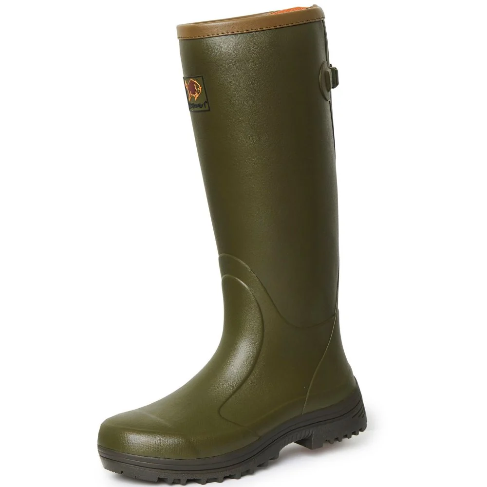 Gateway1 | Pheasant Game 18" 5mm Rubber Boot | Dark Olive
