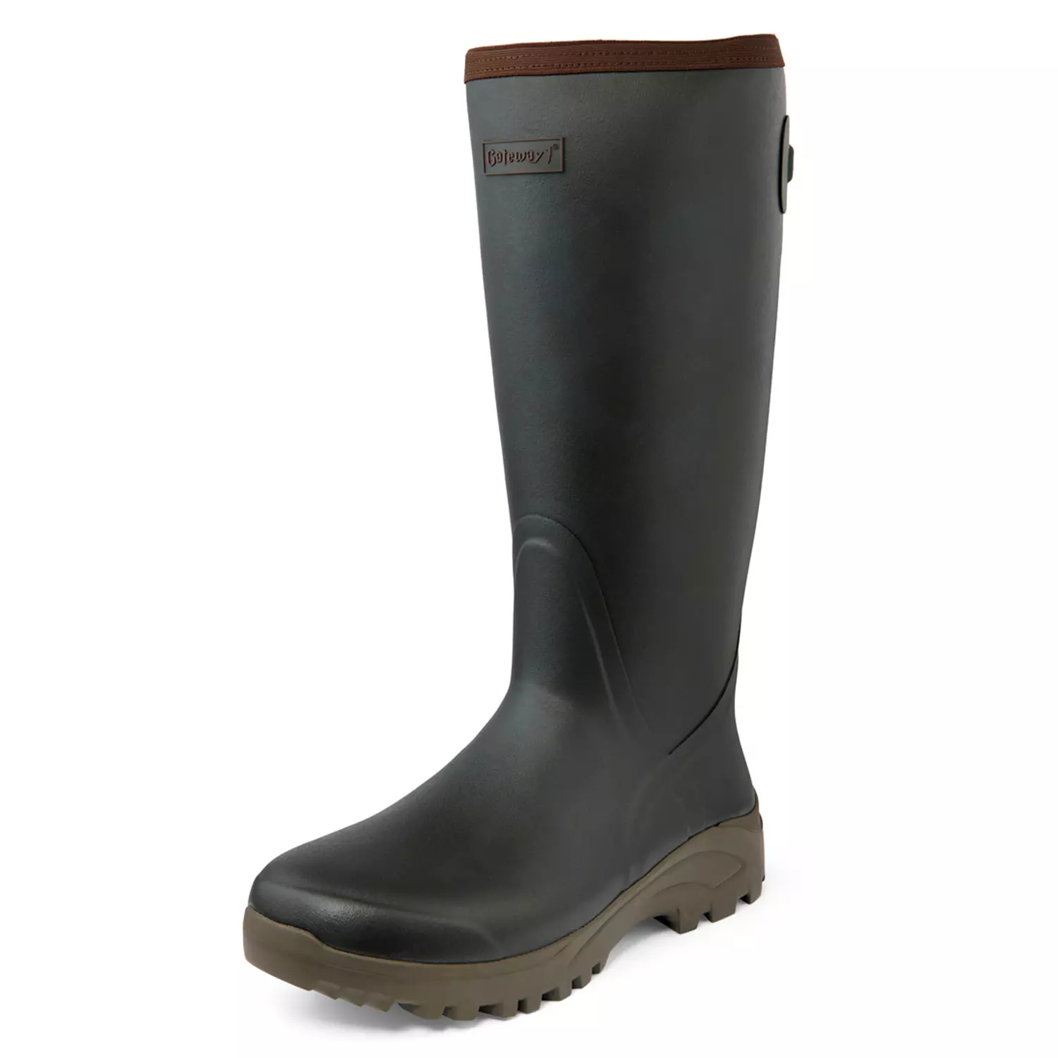 Gateway1 | Sportsman II Lady 17" 4mm | Rubber Boots | Khaki