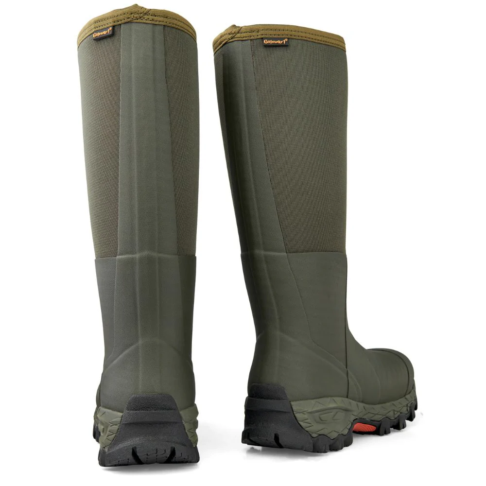 Gateway1 | Woodbeater 18" 7mm Rubber Boot | Dark Green - Image 3