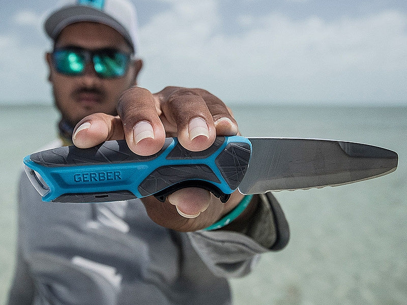 Gerber | Saltwater Crossriver Combo Knife | Fixed Blades - Image 3