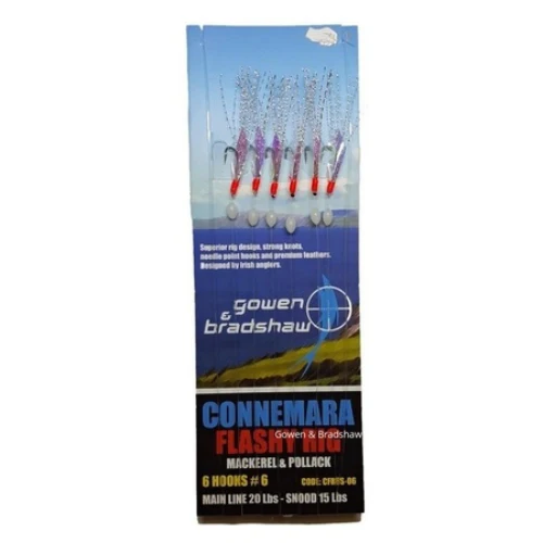 Gowen & Bradshaw | Connemara Flashy Rig Silver | 6hk | #6