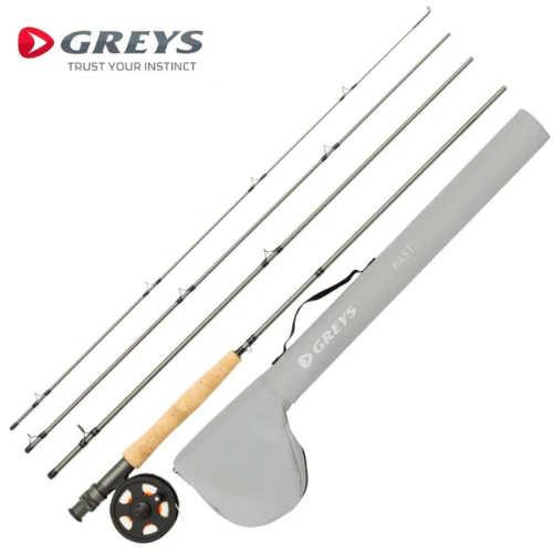 Greys | Fly Fishing Rod-Reel Combo Kit | K4ST 10′ | #7