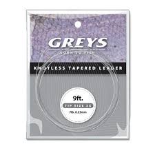Greys | Greylon Copolymer Knotless Tapered Leader | 6lb | 3x