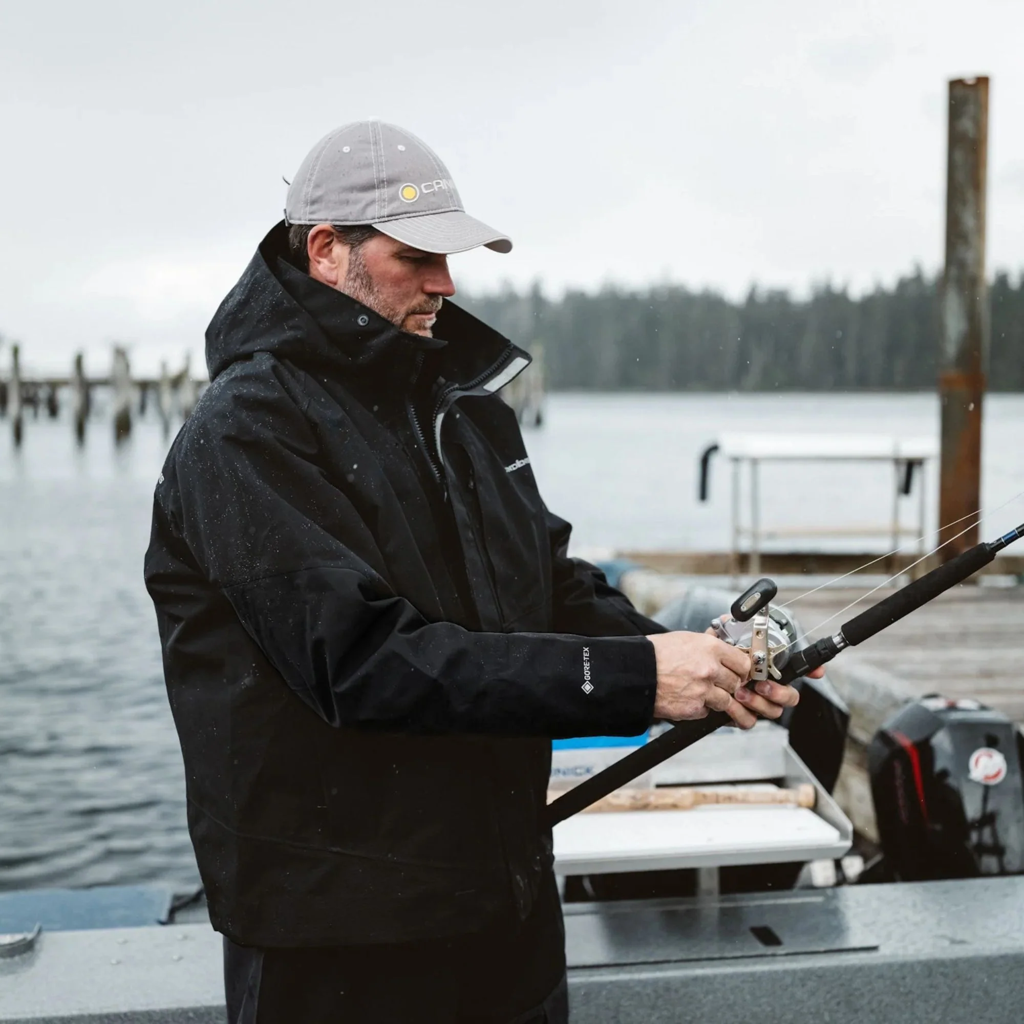 Grundens | Buoy X 2.0 GORE-TEX® Jacket | Black - Image 3