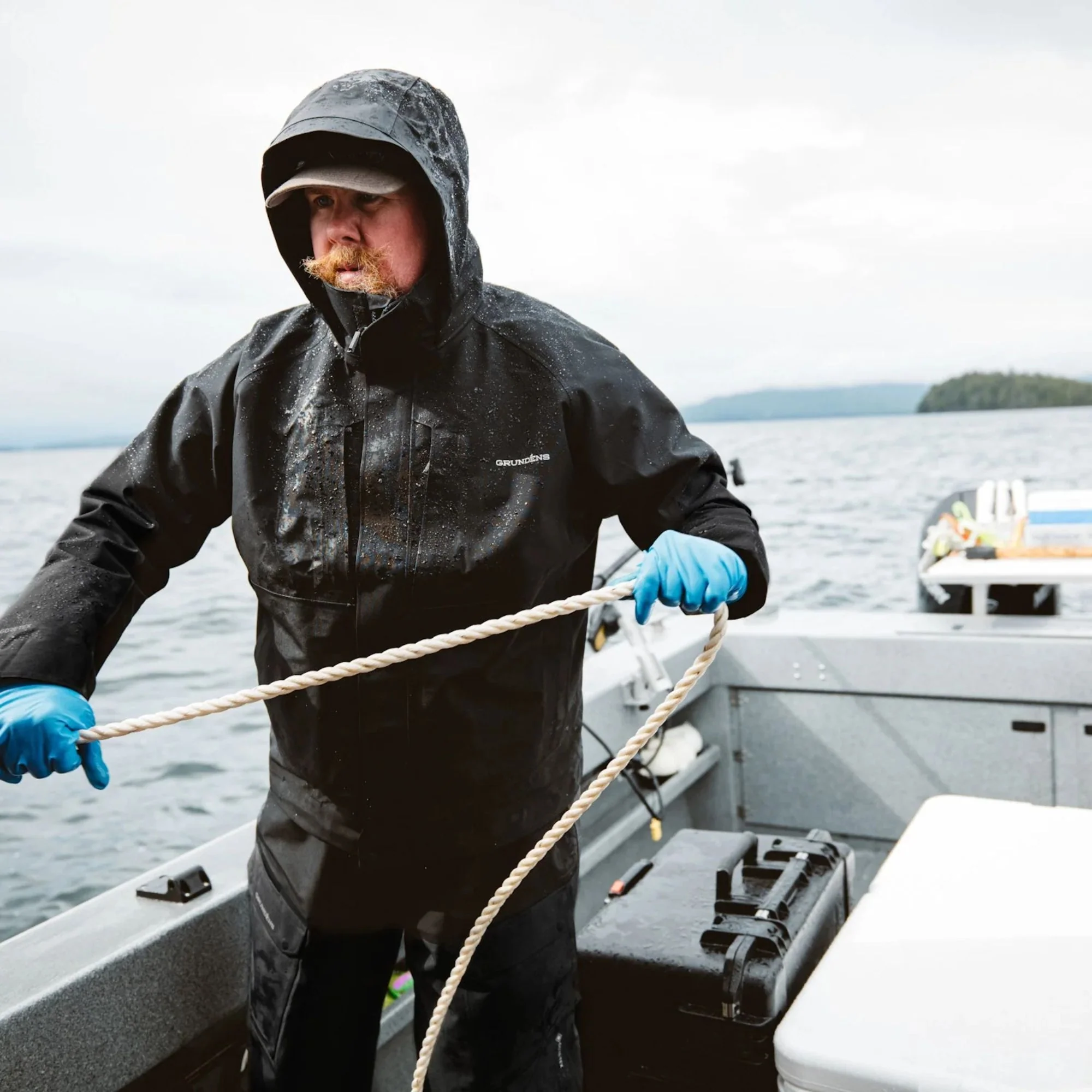 Grundens | Buoy X 2.0 GORE-TEX® Jacket | Black - Image 6