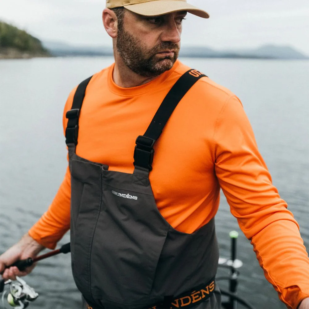 Grundens | Transmit X Waterproof & Breathable Bib | Anchor - Image 2