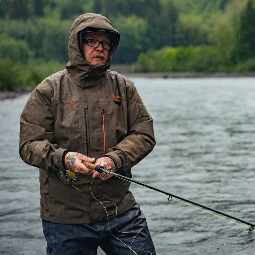 Grundens | Vector Wading Jacket | Otter - Image 2