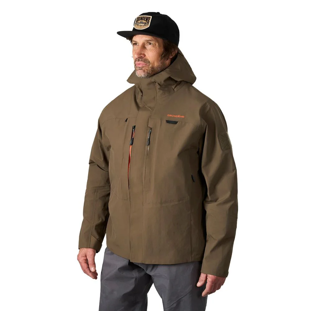 Grundens | Vector Wading Jacket | Otter - Image 9