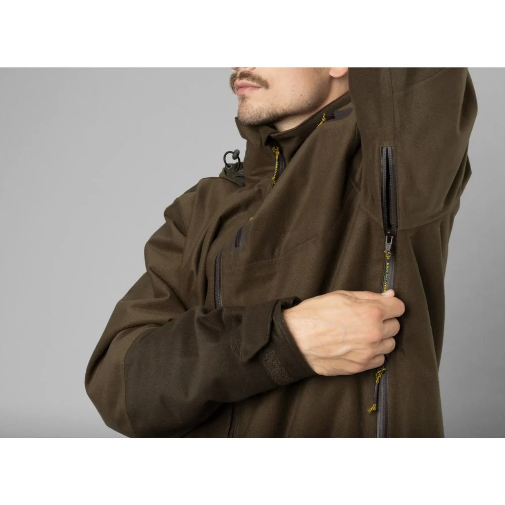 Härkila | Forest Hunter GTX Jacket | Hunting green/Shadow brown - Image 4